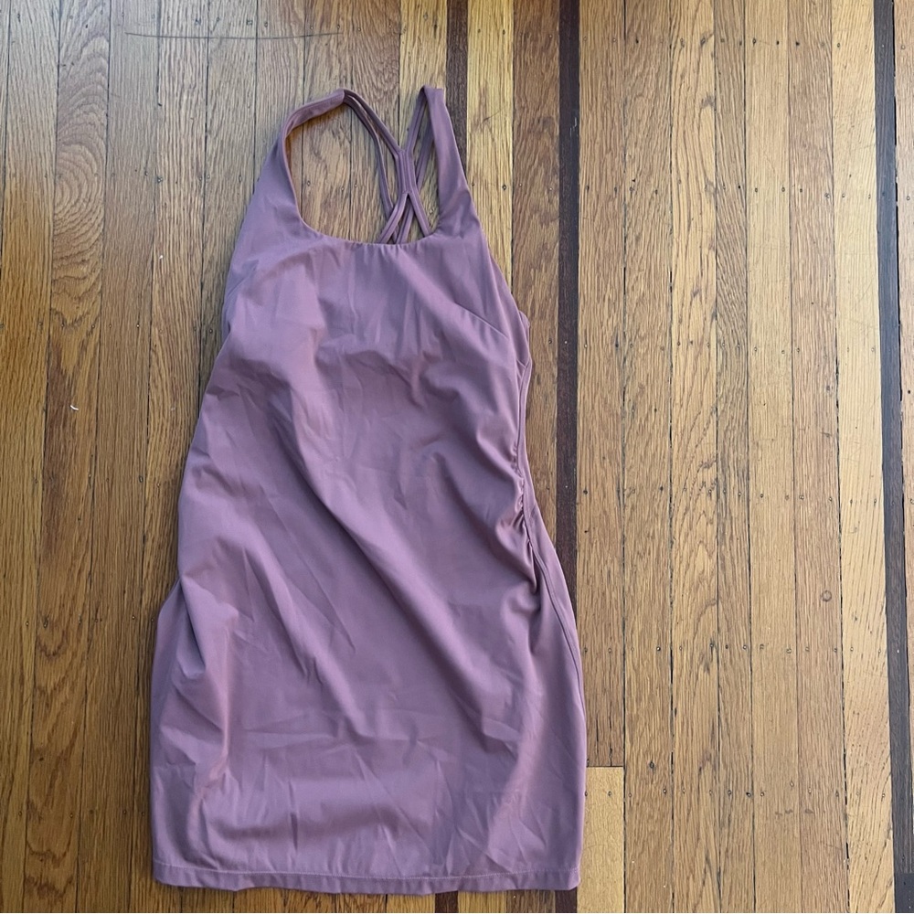 Maacie pink maternity dress stretch sundress S Small EUC